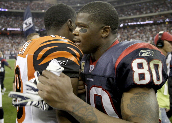 A.J. Green and Andre Johnson (Photo Credit: Thomas B. Shea/Getty Images)