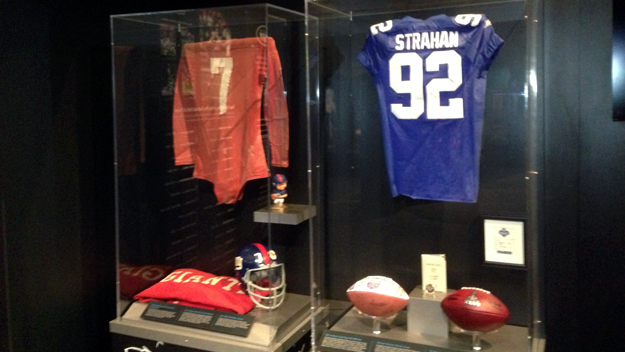 NFL Memorabilia, Interactive Displays 