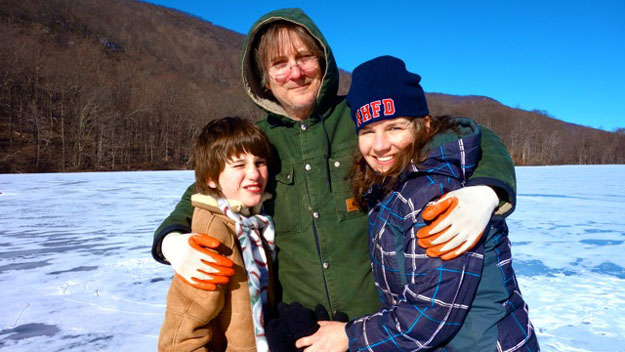 James Lovell, who died on the Metro-North derailment in the Bronx, with his family. (Credit: Lovell Family)