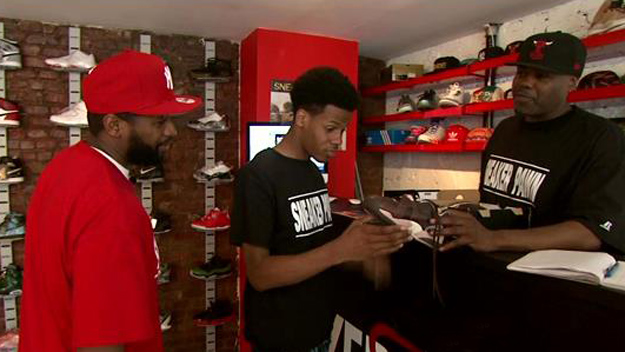 Sneaker Pawn Shop Opens In Harlem – CBS 