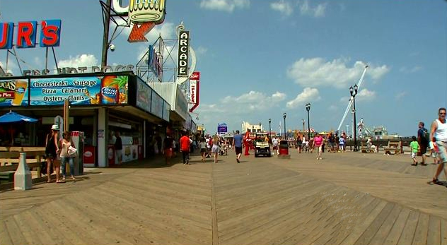 how far is seaside heights from new york city