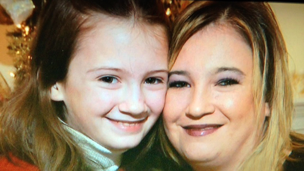 Tracy Ann Mangino and daughter (CBS 2)