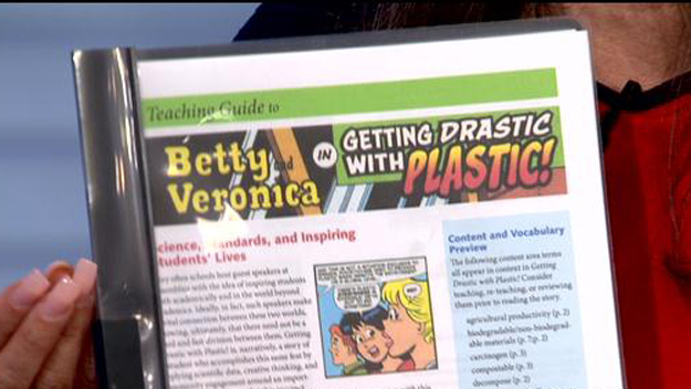 Archie Comics' 'Getting Drastic With Plastic' issue (Credit: CBS2)