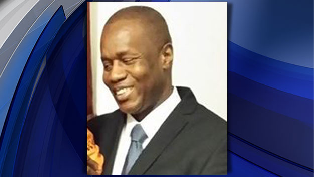 Security officer Idrissa Camara was shot and killed at the federal office building on Varick Street on Friday, Aug. 21. (Credit: CBS2)