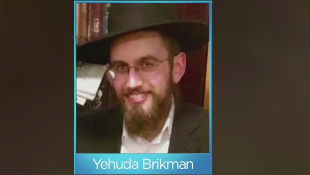 Yehuda Brikman, 25, was stabbed in Brooklyn in what police believe is a hate crime. (Credit: WLNY)