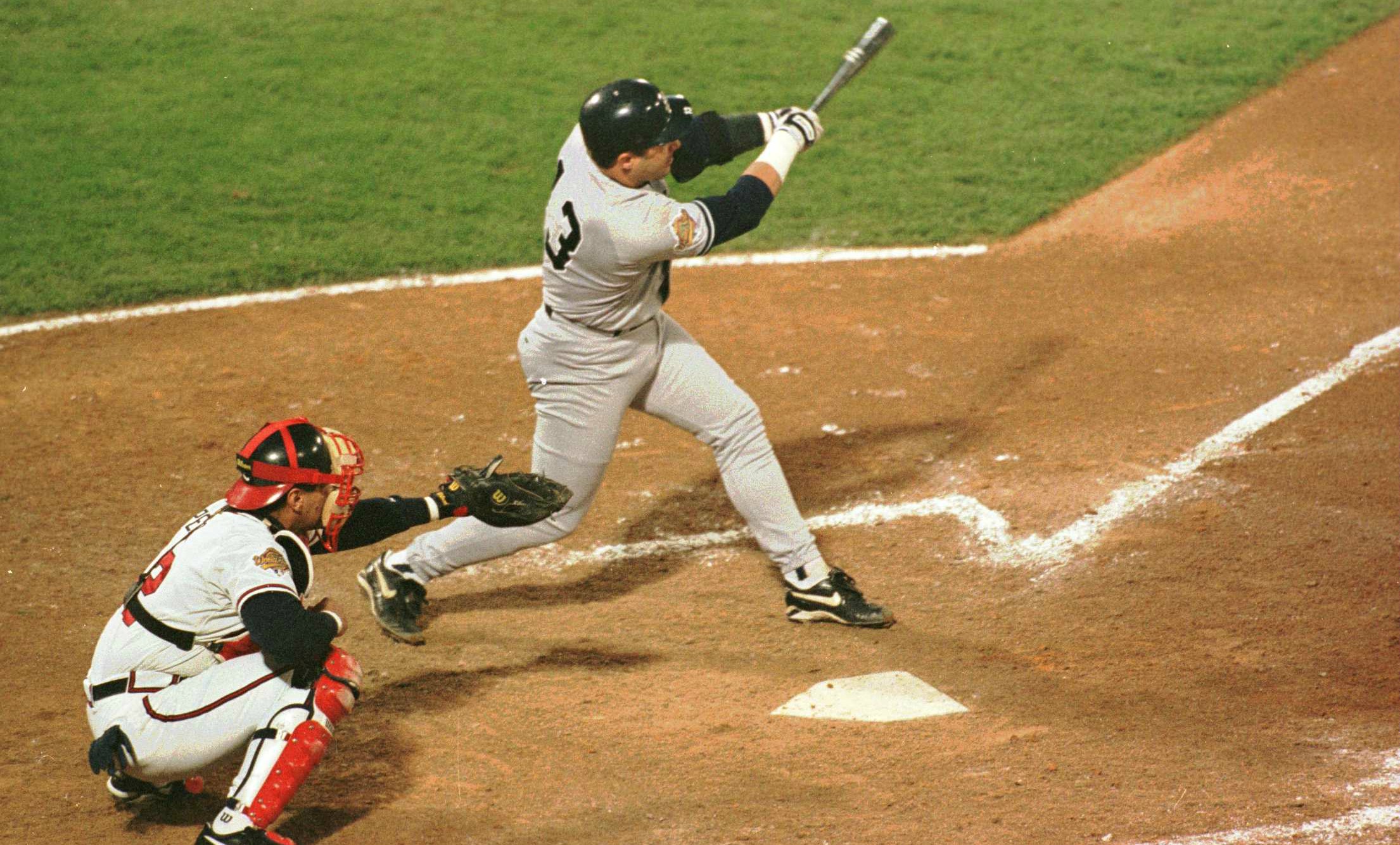 Jim Leyritz homers in Game 4 of 1996 World Series