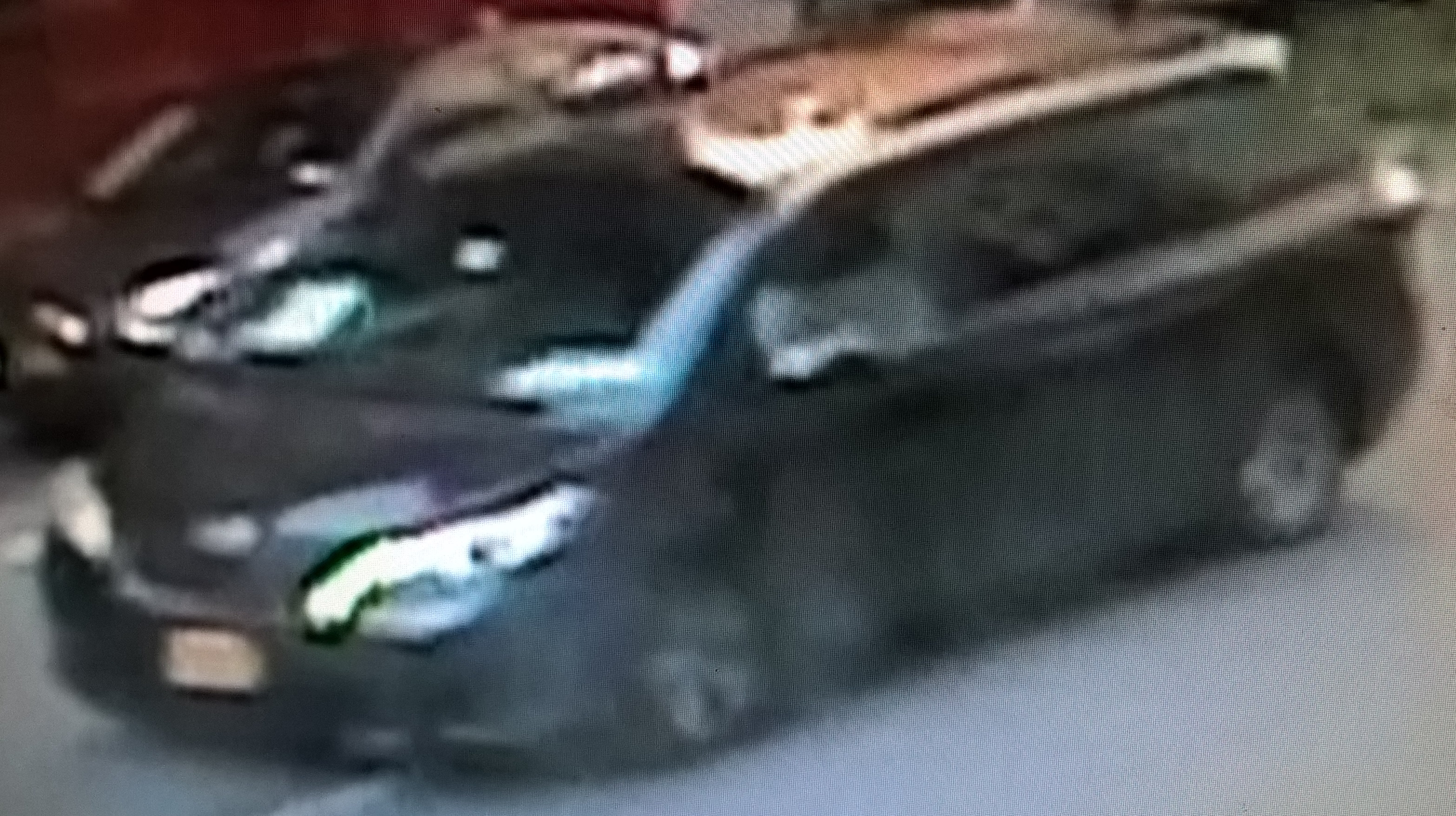 Surveillance photo shows the vehicle believed to be involved in a hit-and-run crash that left a 60-year-old woman critically injured. (Credit: NYPD)