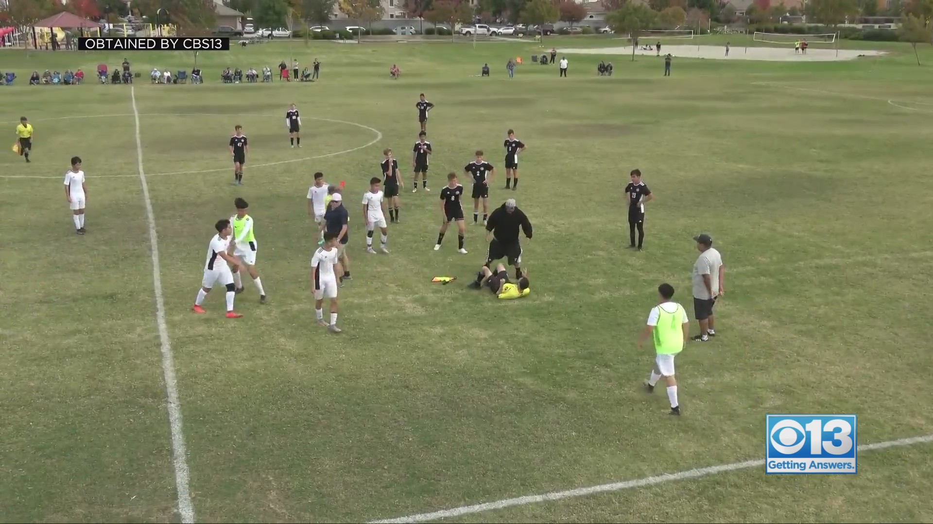 WATCH: Angry Dad Tackles Youth Soccer Ref After Controversial Call