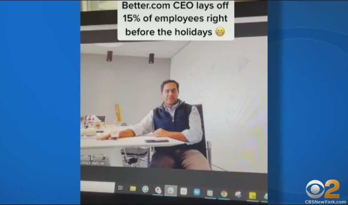 VIDEO: Startup Mortgage Company Fires Hundreds Of Employees On Zoom Call; Experts Say This Is Part Of ‘New Normal’
