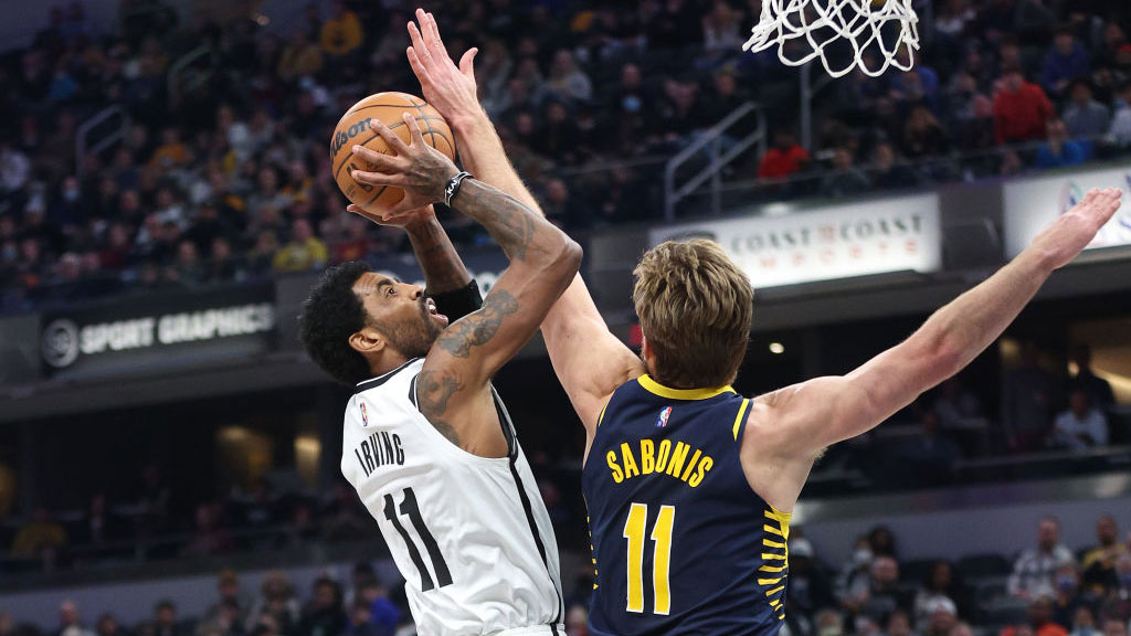 Irving helps Nets charge former pacers in his season debut – CBS New York