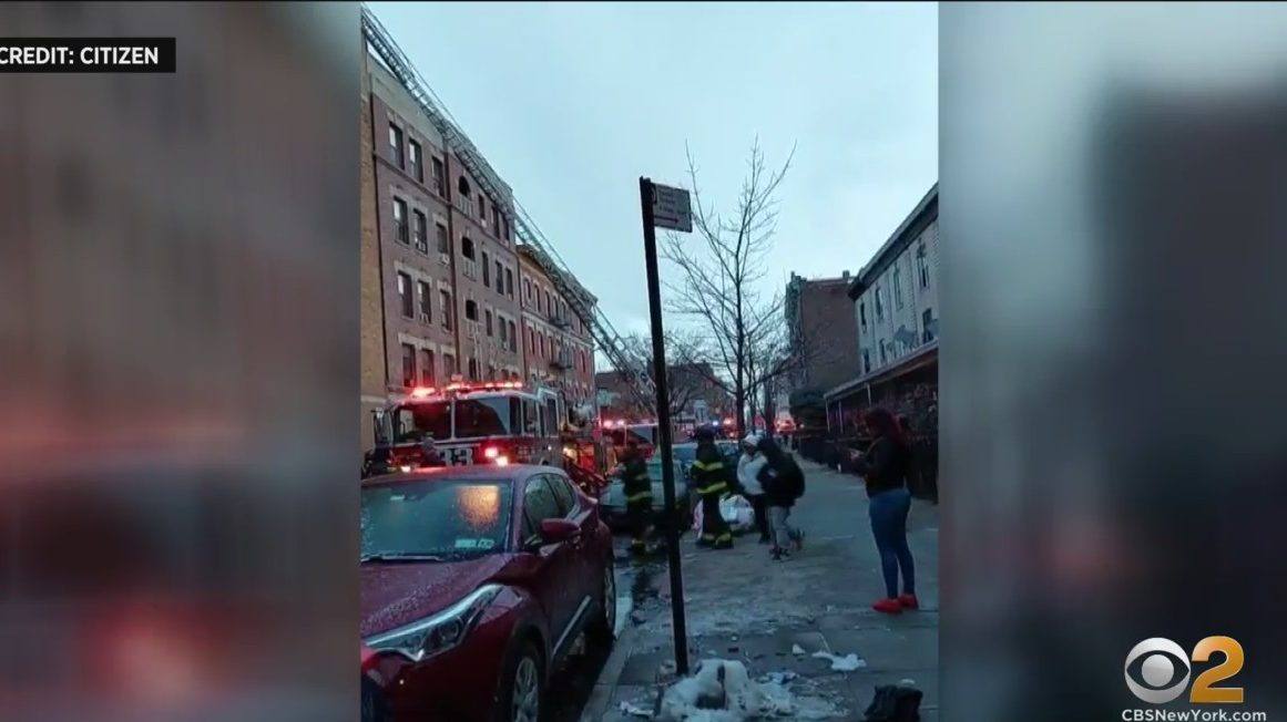 10 Hurt In Bronx Apartment Fire, 100 Firefighters
Respond